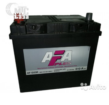 Аккумулятор AFA Plus 6СТ-60 Аз AF-D23R (560413051) EN540 А 232x173x225мм